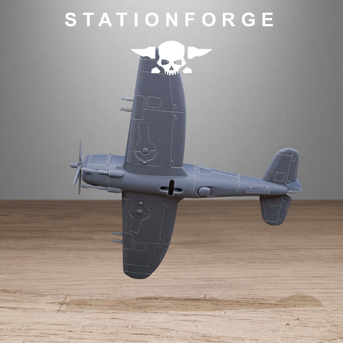 Free Guard Thunderbolt plane, Imperial Division, Air Korps
