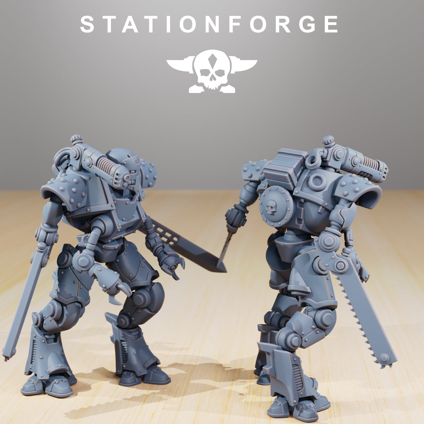 Scavenger Exutars, Robot Droids, Mech Division (3 models)