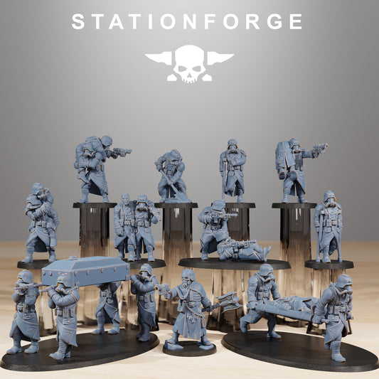 Casualty Imperial Soldiers of the Grim Guard, Death Division, Wounded