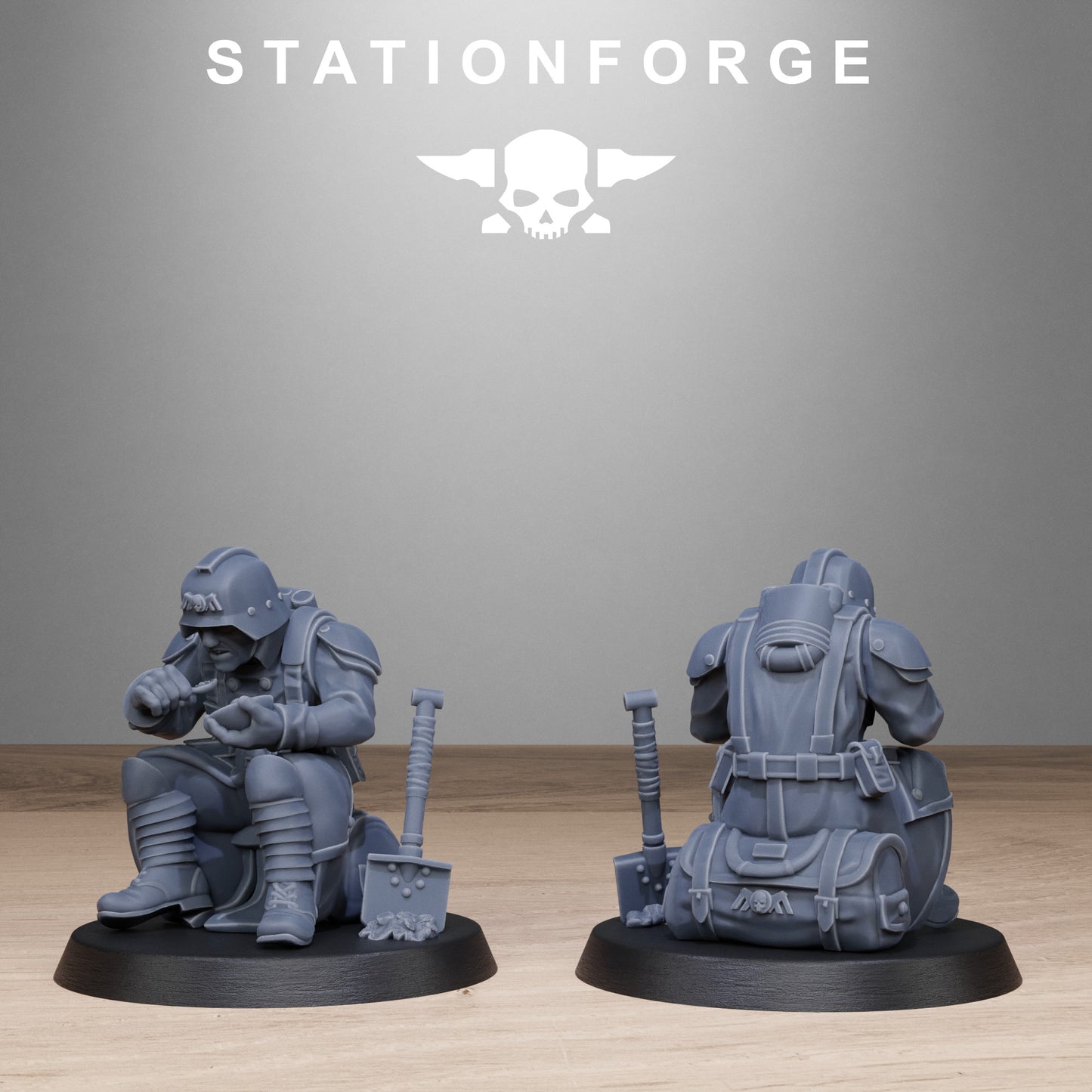 Imperial Soldiers of the Grim Guard x 10, Chill Squad
