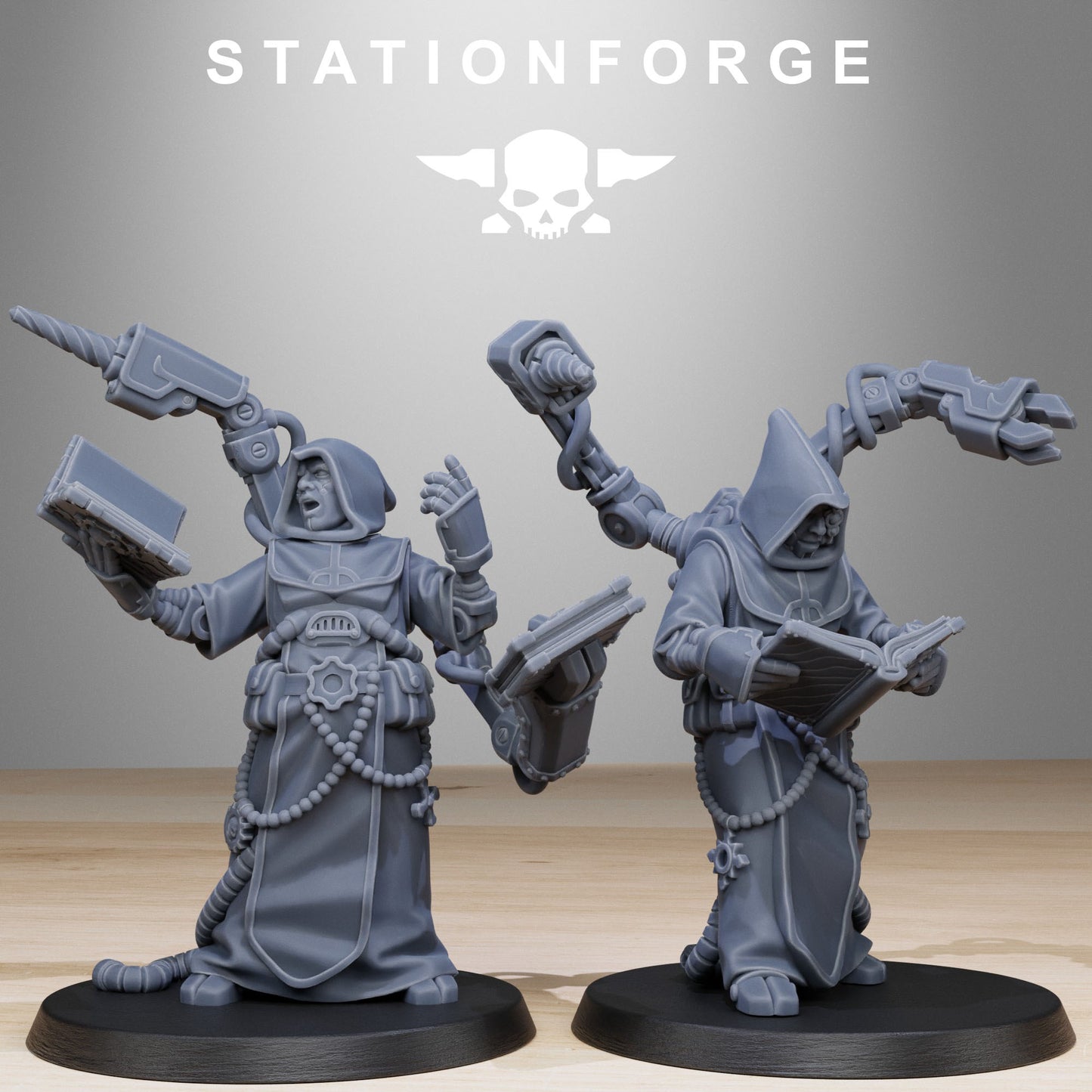 Scavenger Monks x10, Priests, Tech Adepts, Mech Division