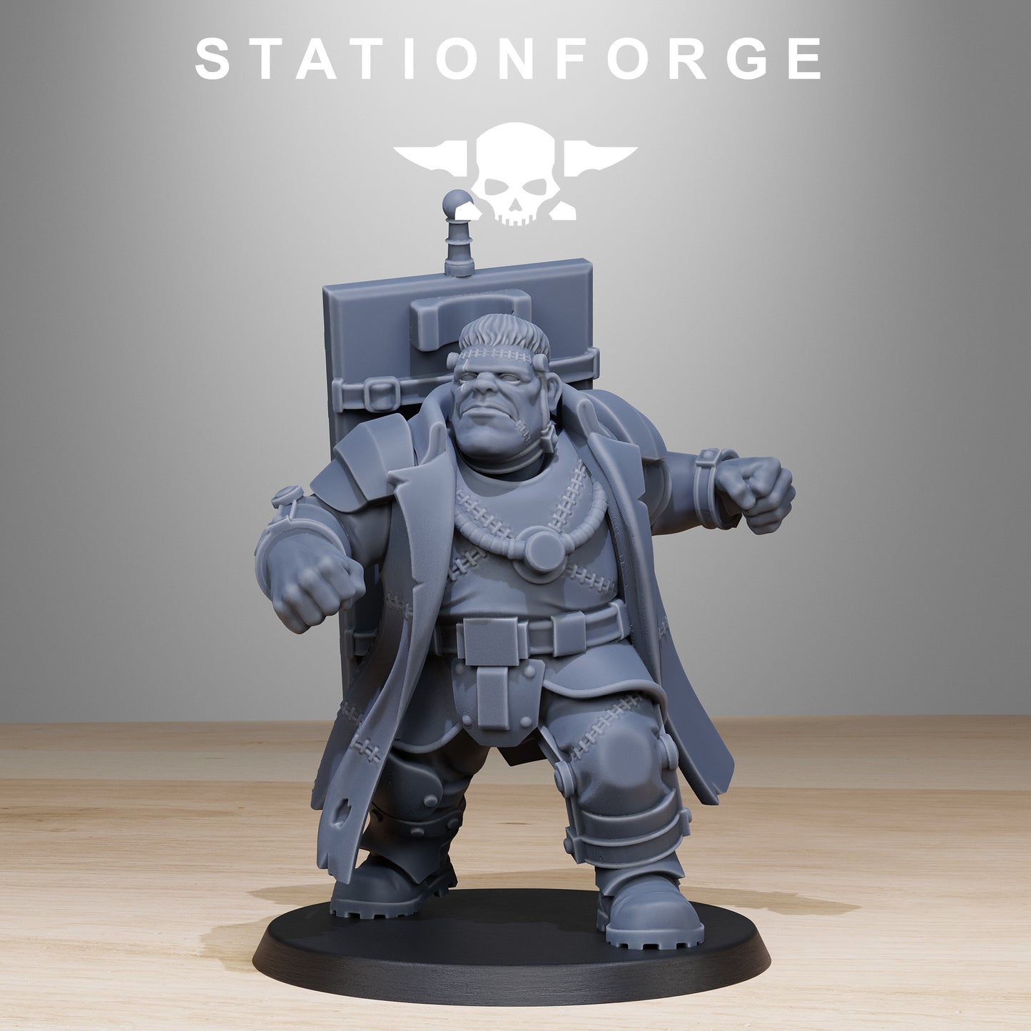 Grim Guard Mutantstein, Imperial Ogre of Death Division, Armoured Mutant Korps