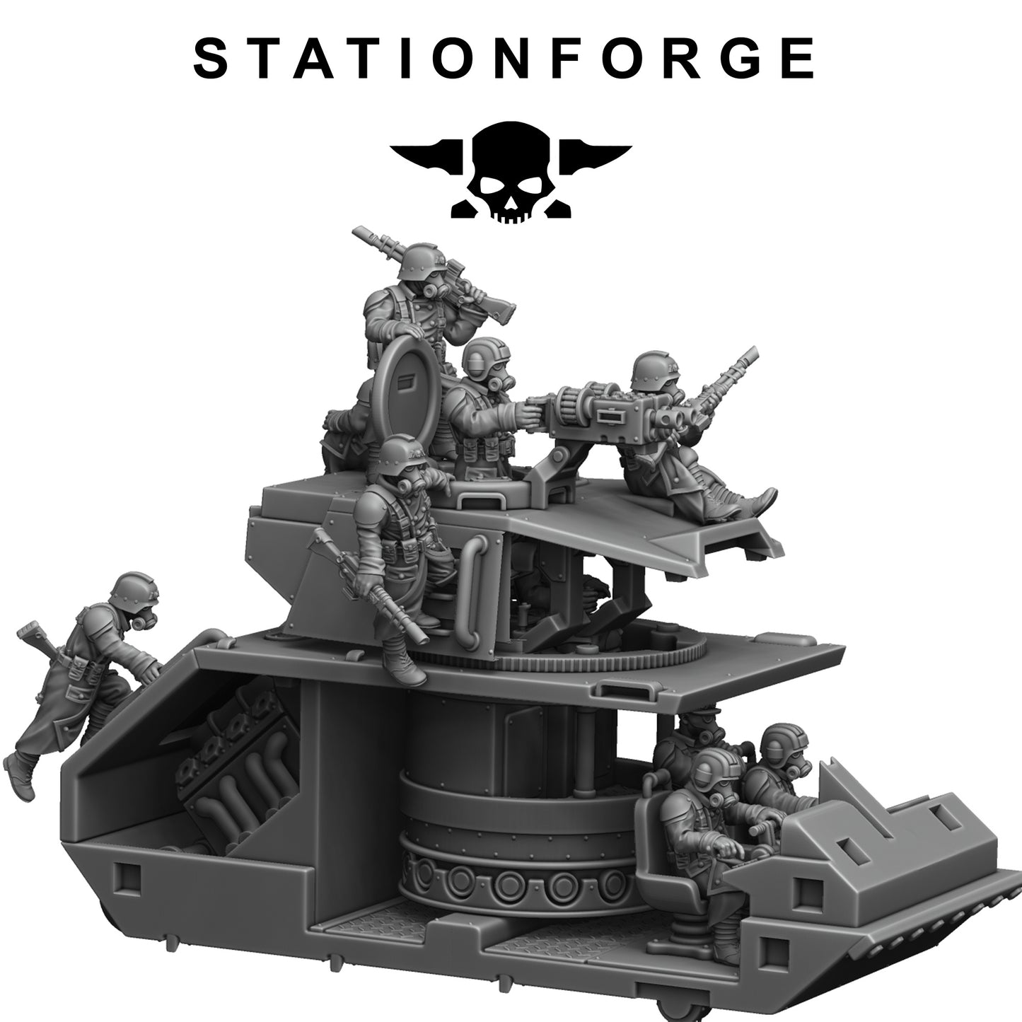 Light Imperial Battle Tank of the Grim Guard 2.0 Death Division, Russ Korps