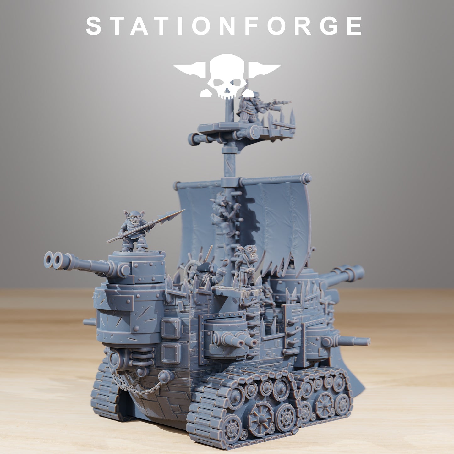 Orc Gob Short Pearl Battle Ship, Gobboz
