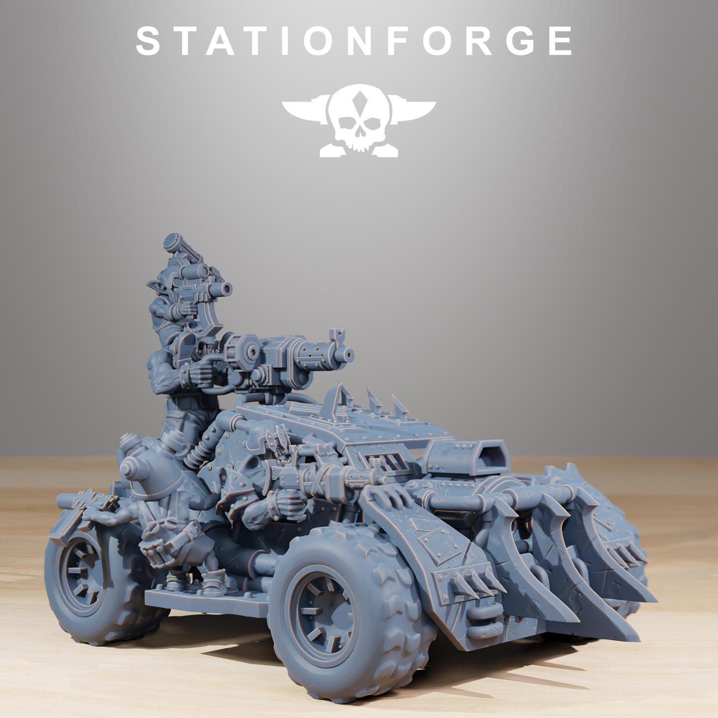 Orkaz Speedsters x3, Orc Trucks, Speed Freaks
