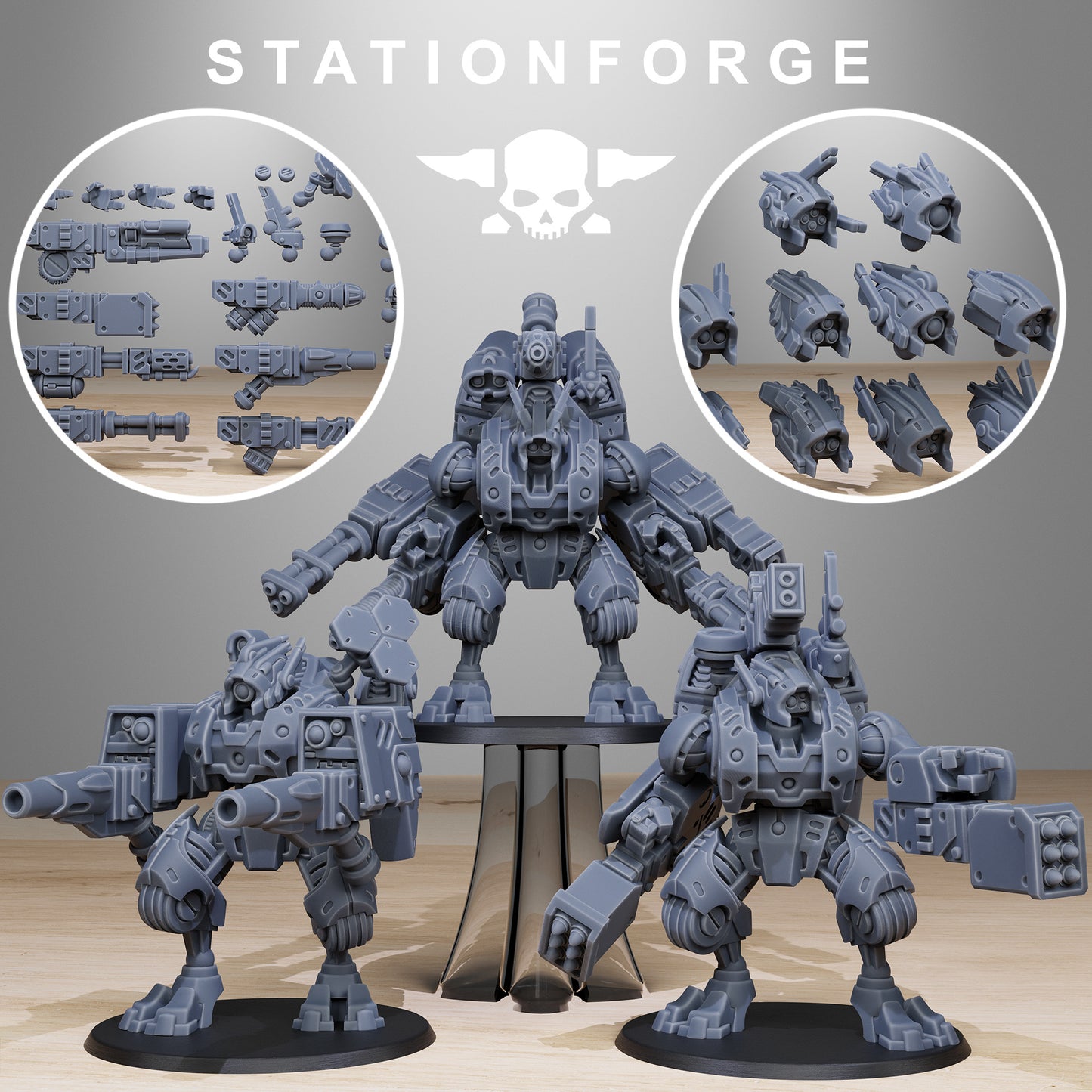 Tarion Strike Mechs MK1 x3, Battle Team