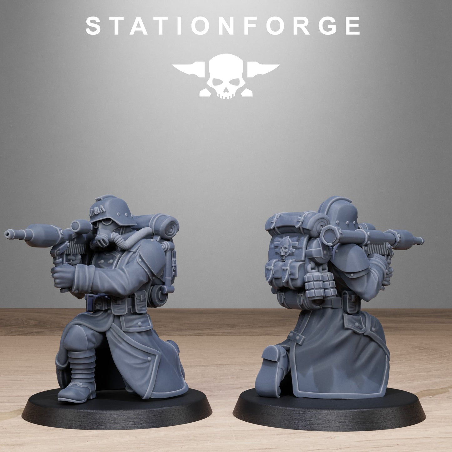 Imperial Soldiers of the Grim Guard, Death Division, Rocketeers Korps x 10