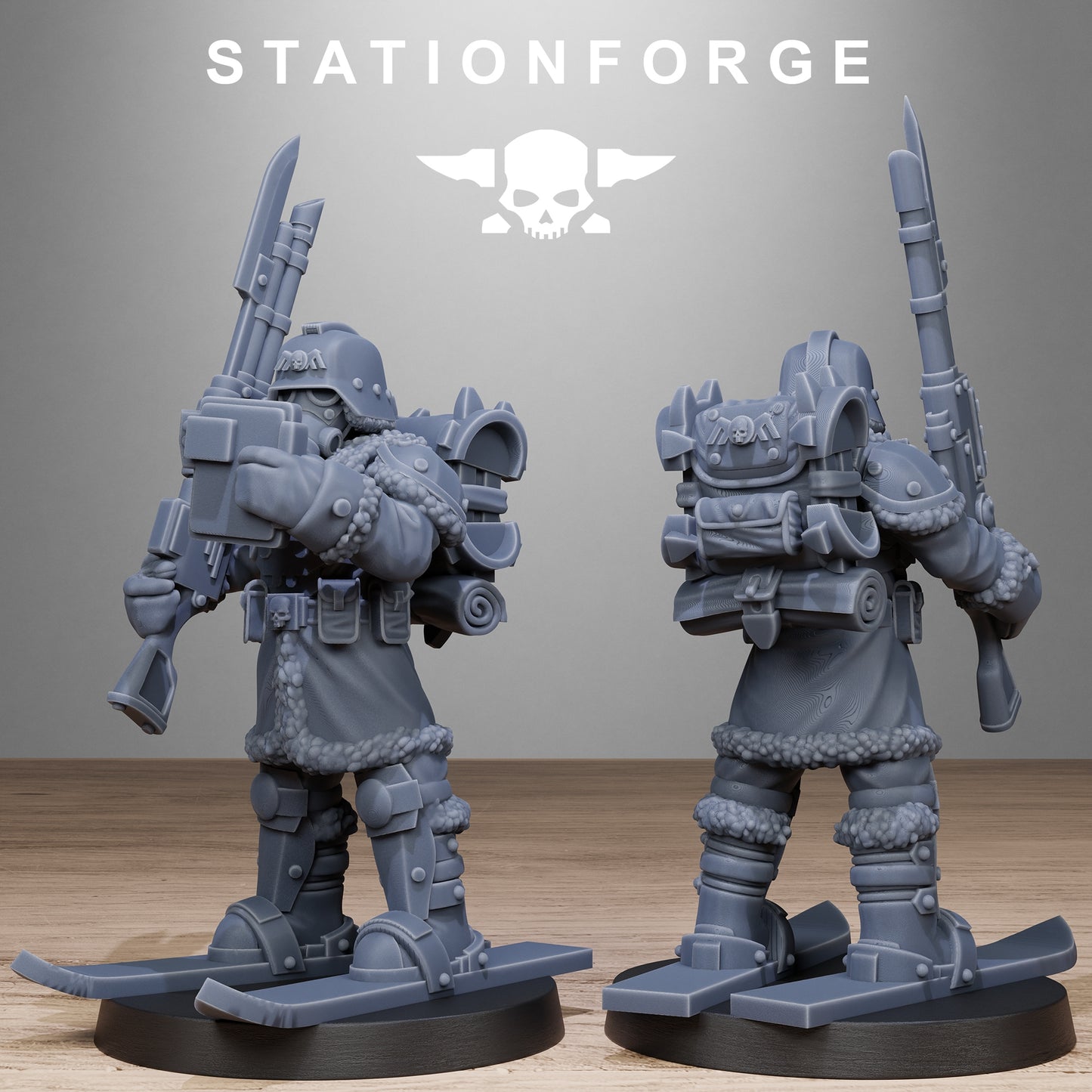 Imperial Soldiers of the Grim Guard x 10, Death Division, Frostwatch Patrol