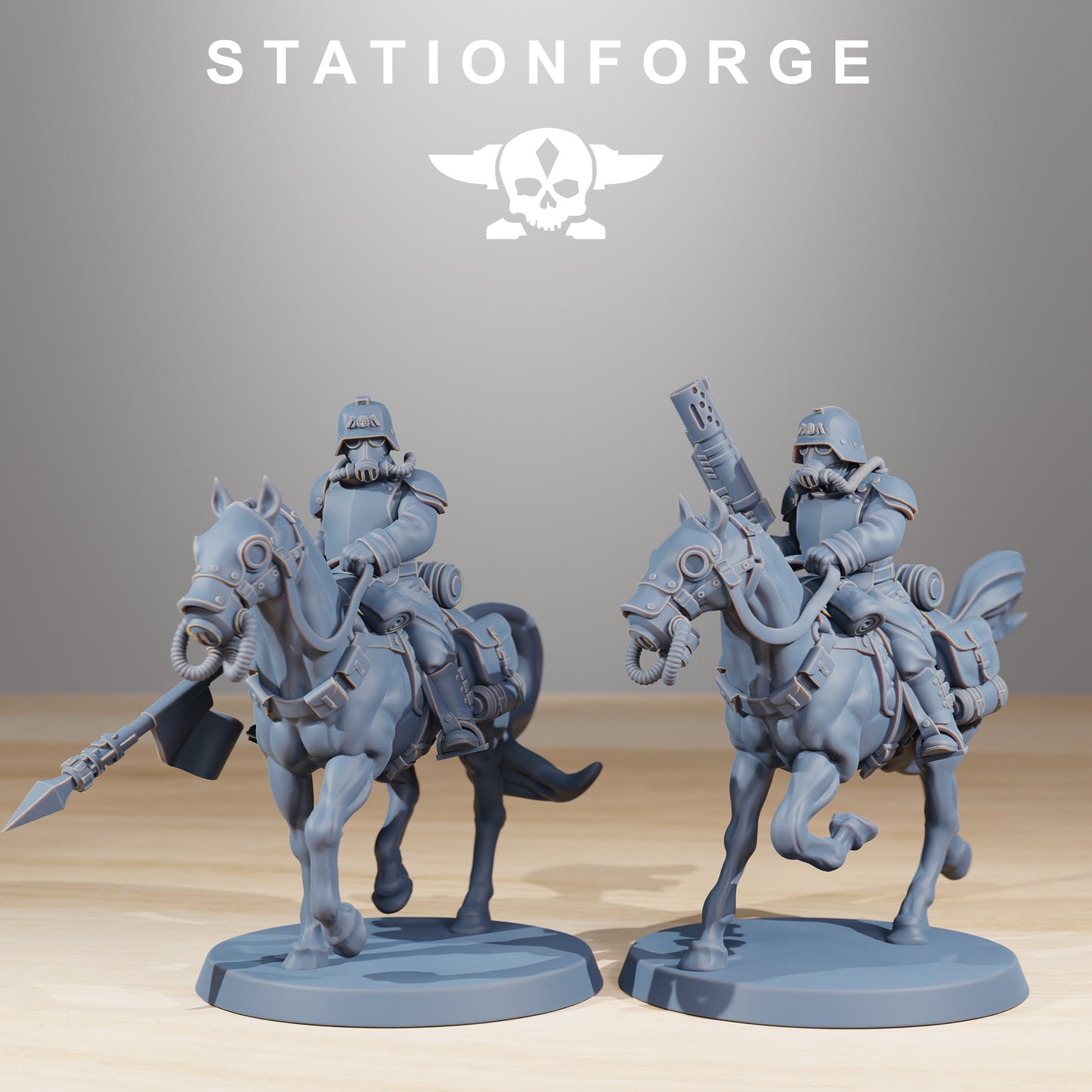 Cavalry Riders of the Grim Guard x 5, Rough Ground Division, Cavalry Korps