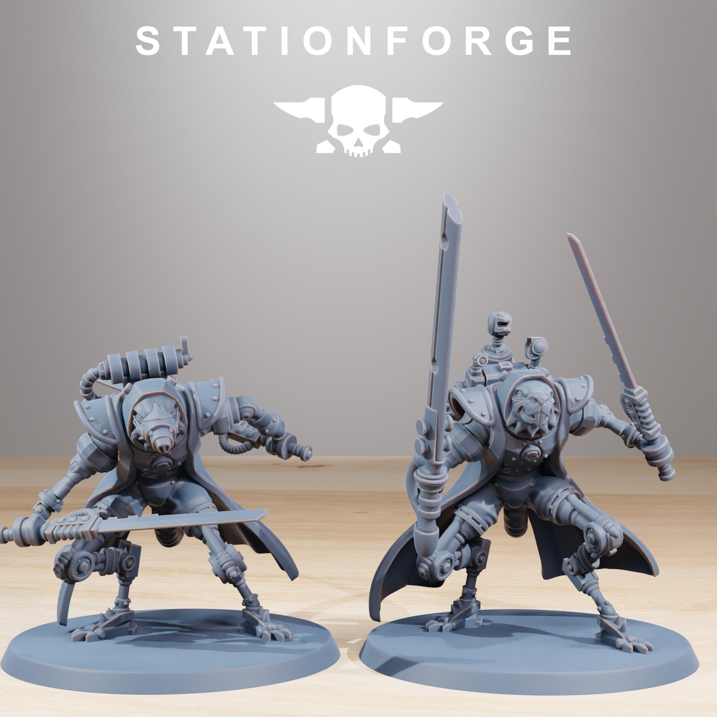 Scavenger Raticus Curdsters, Runners, Tech Adepts, Mech Division