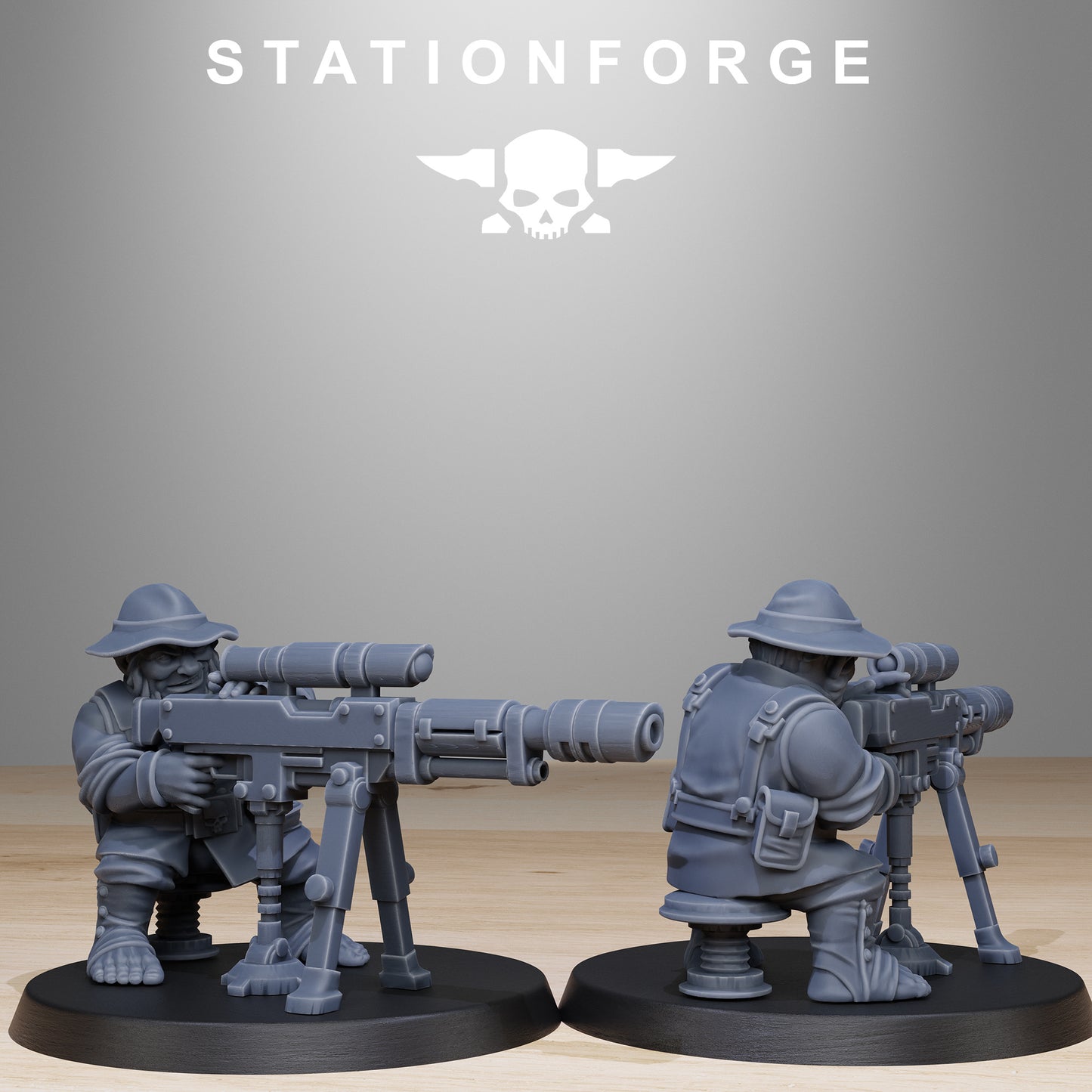 Imperial Stuntys of the Grim Guard x14, Death Division, Trappers Korps