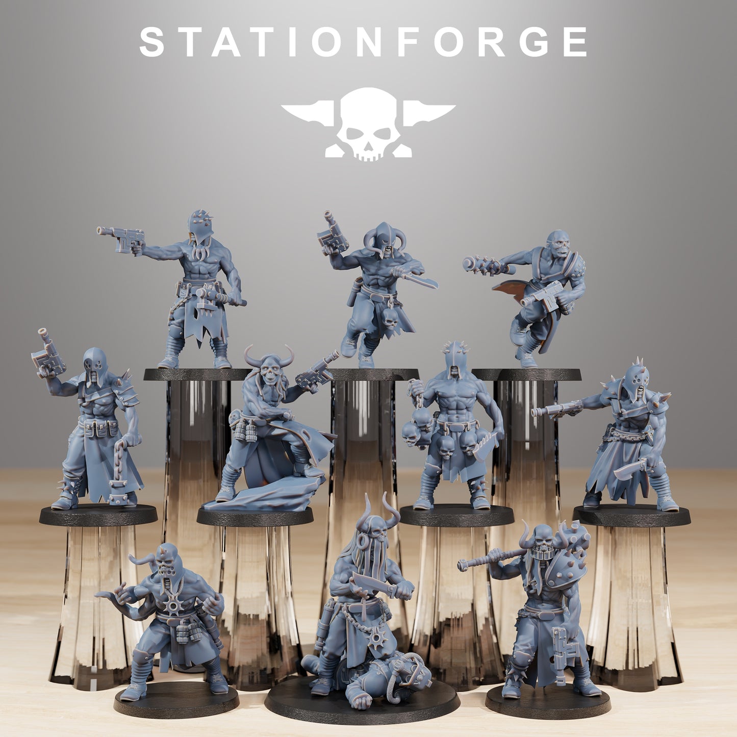 Traitor Kill Team 6, Chaos Division, Corrupted Sectarians Cultist Squad x 10