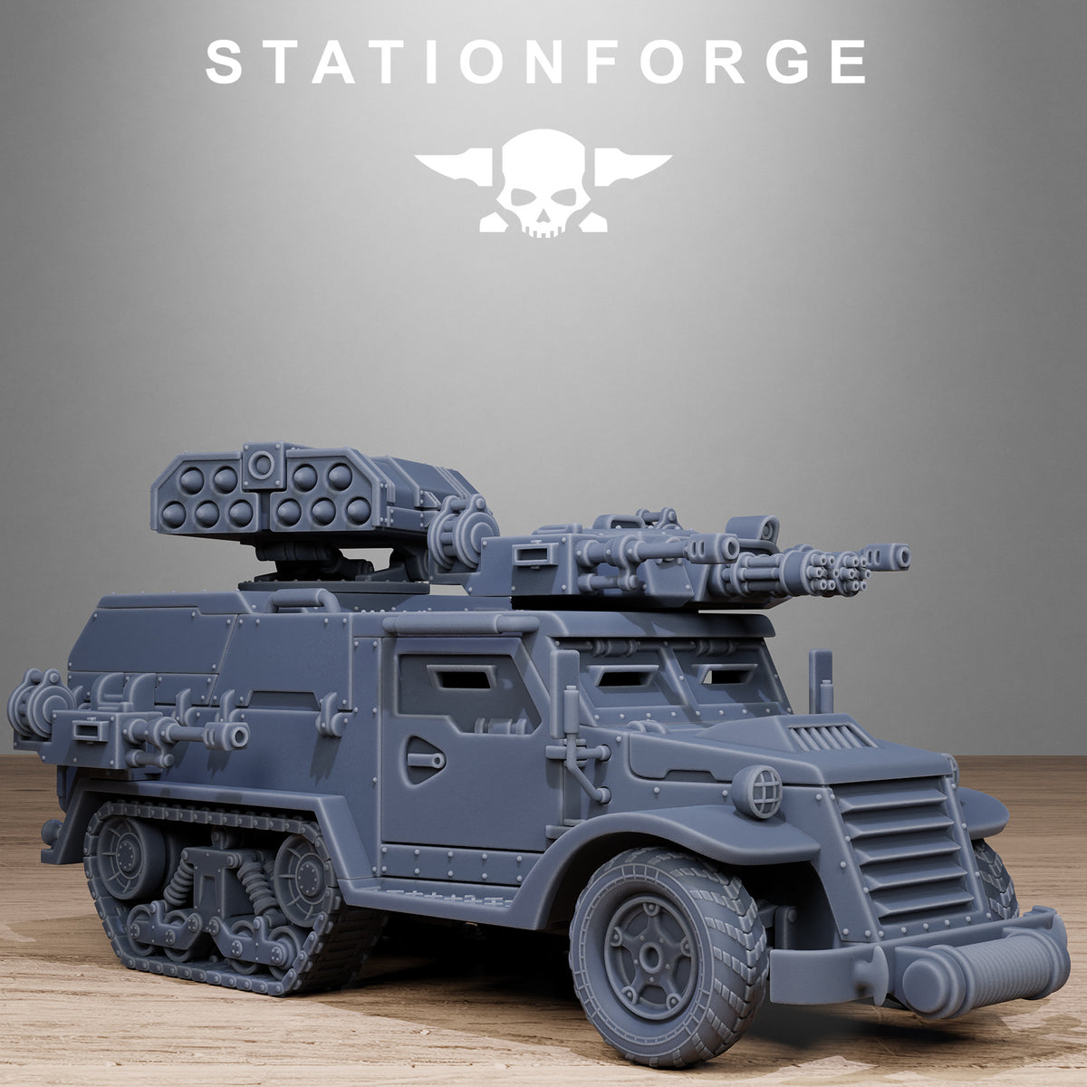 Imperial Half Track Vehicle of the Free Guard, Imperial Division