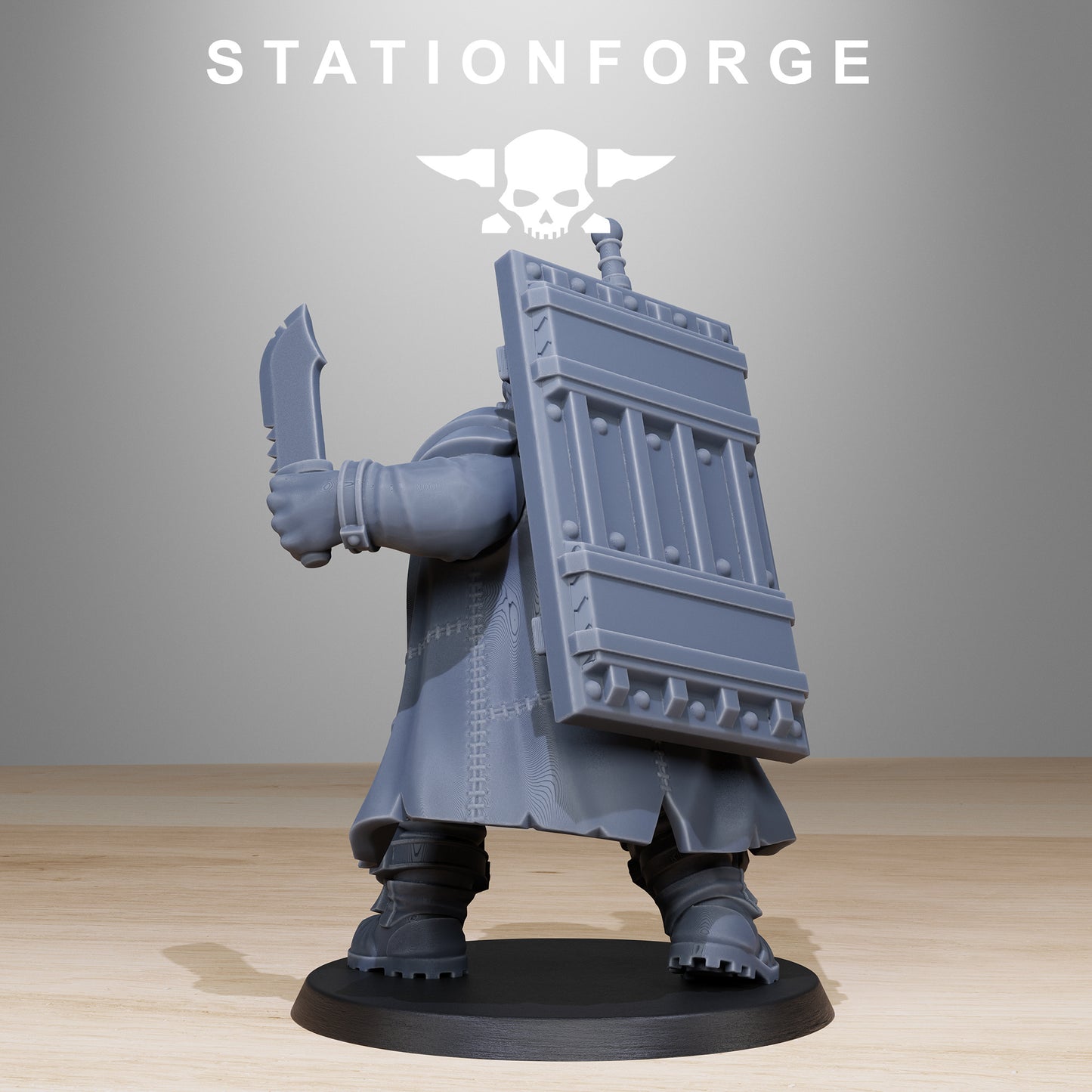Grim Guard Mutantstein, Imperial Ogre of Death Division, Armoured Mutant Korps