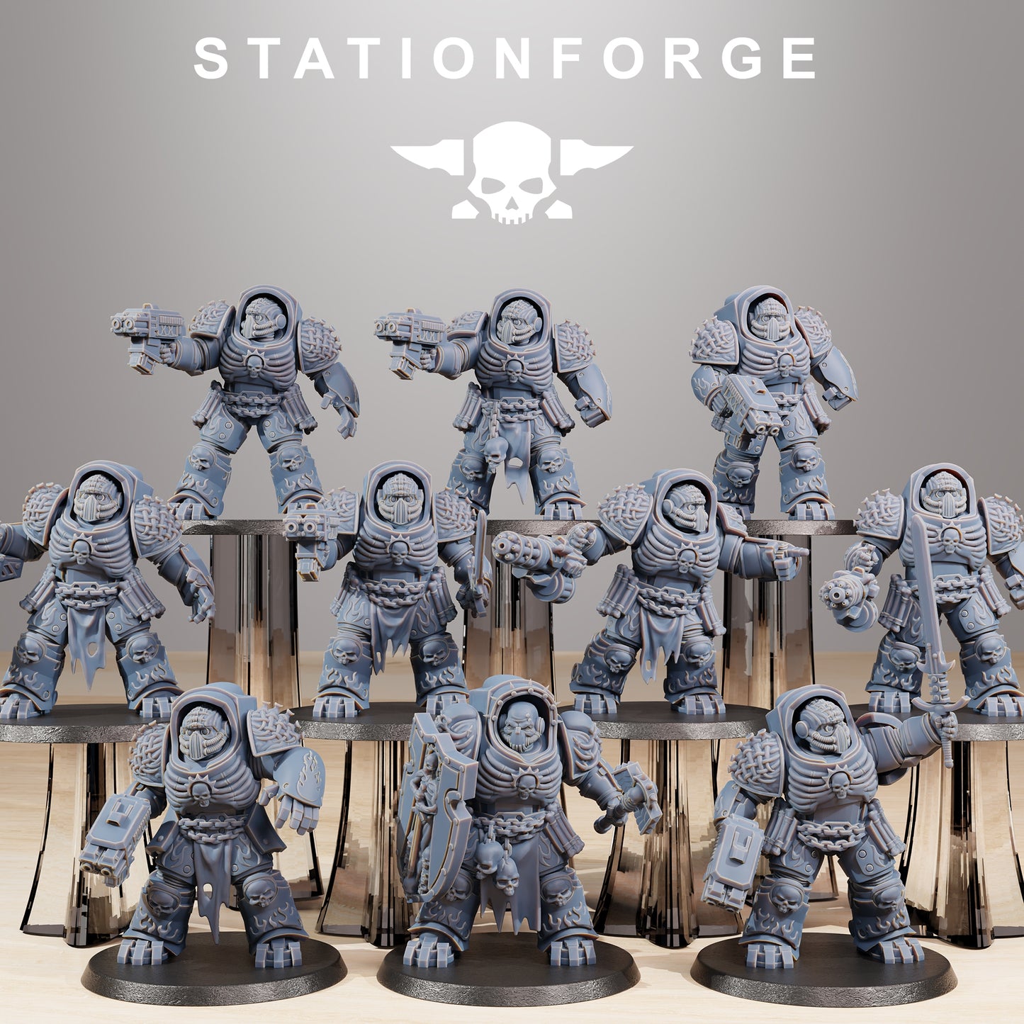 Socratis Legion Damned Vanguard Marines, Ex-terminators x5