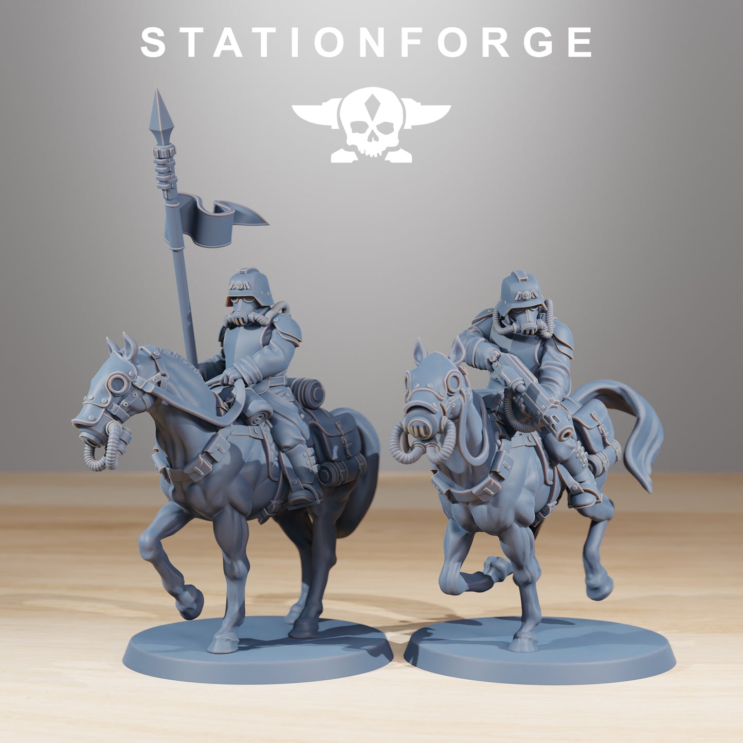 Cavalry Riders of the Grim Guard x 5, Rough Ground Division, Cavalry Korps