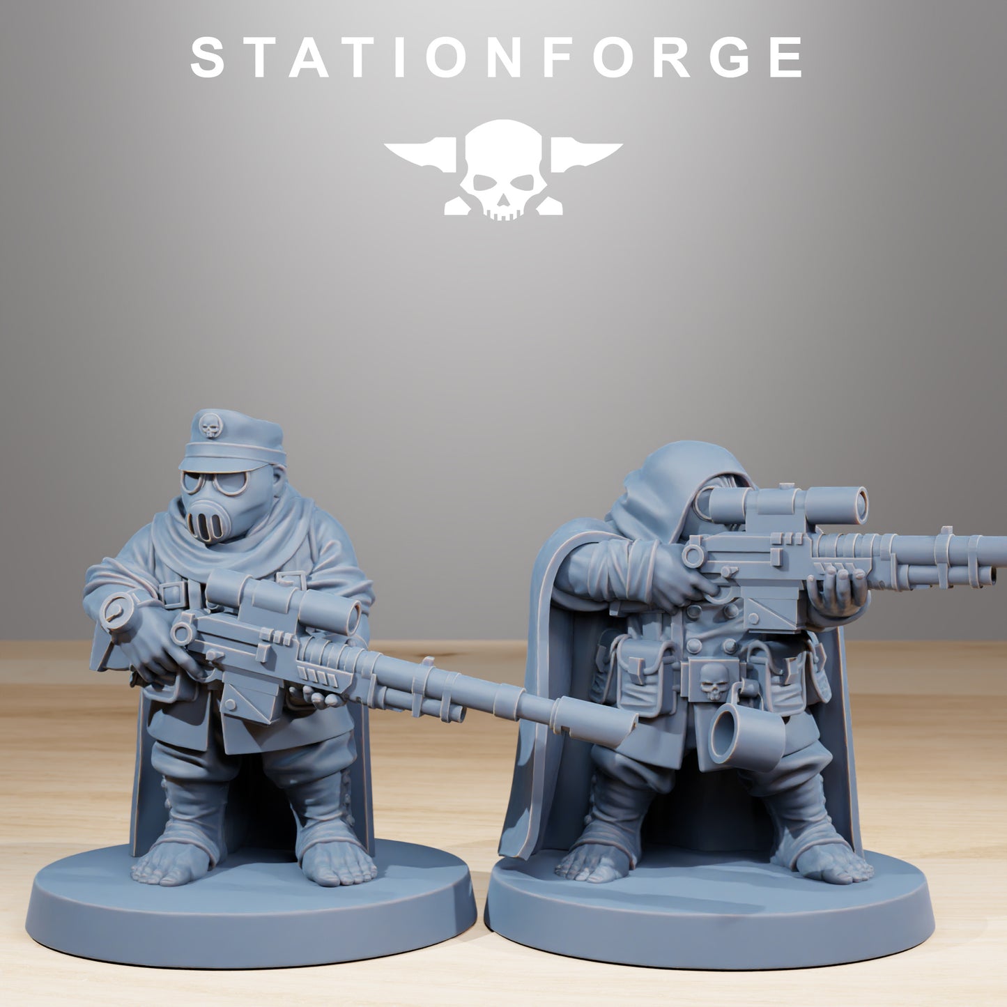 Imperial Stuntys of the Grim Guard x10, Death Division, Snipers Korps