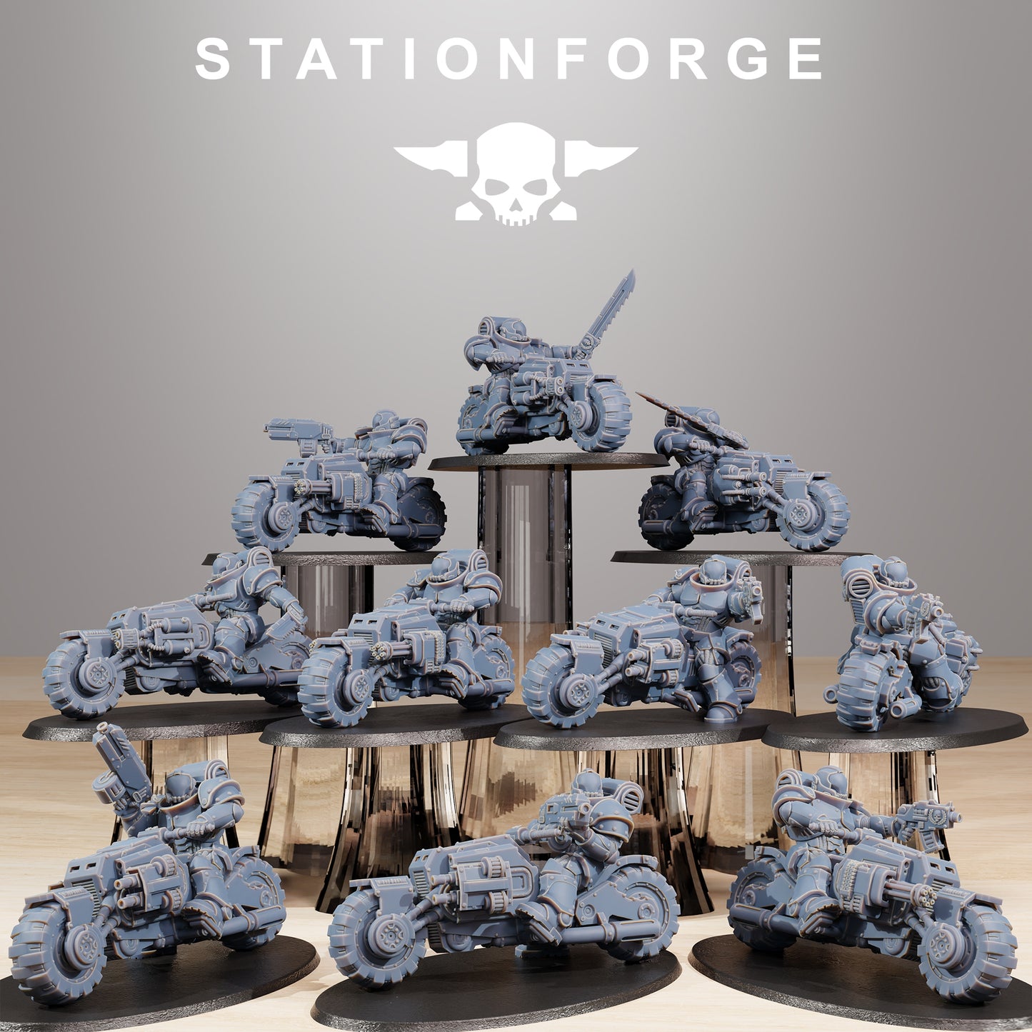 Socratis Biker Marines x3, Space Division