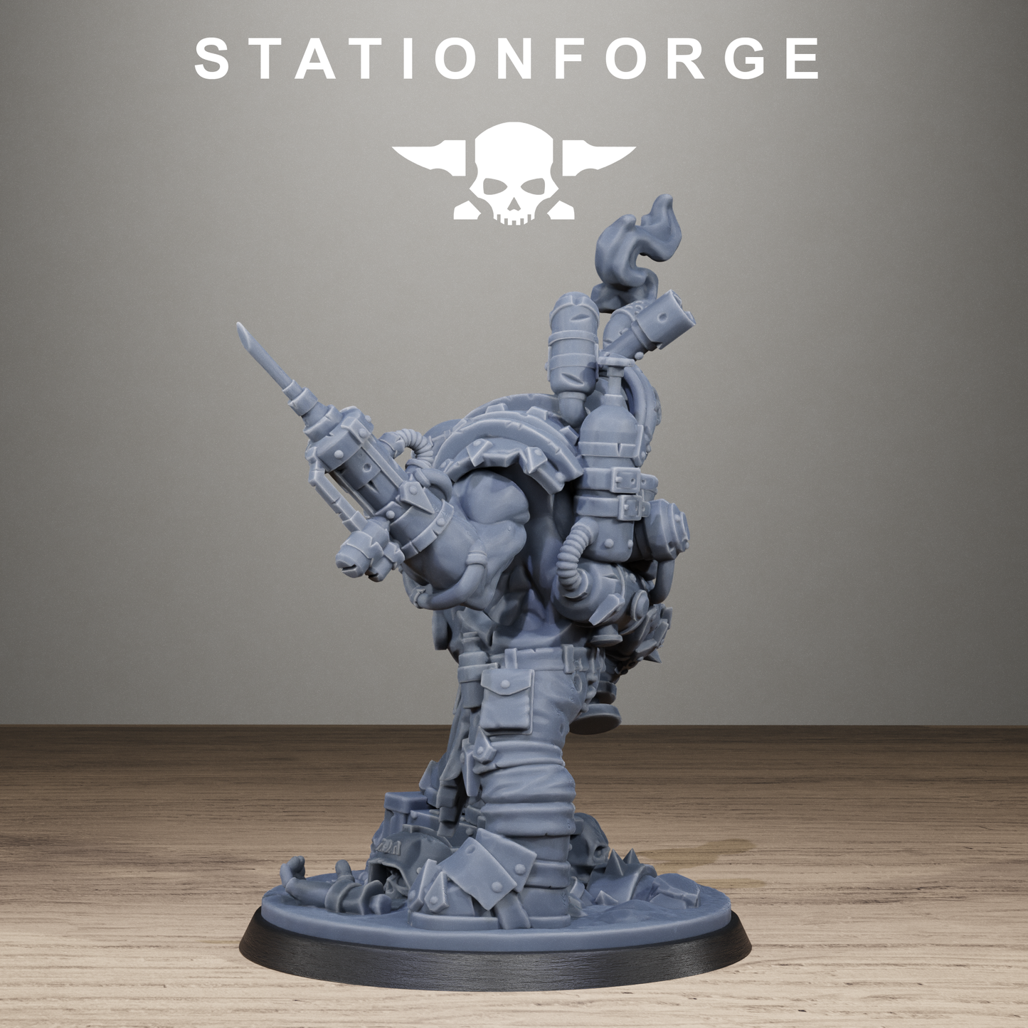 Orkaz Mad Scientist Boss, Stationforge