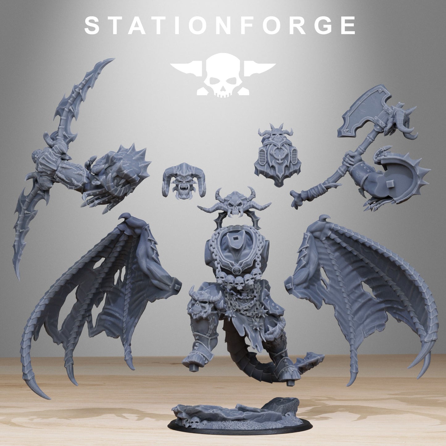 Corrupted Demon, Chaos Prince, Marine Core