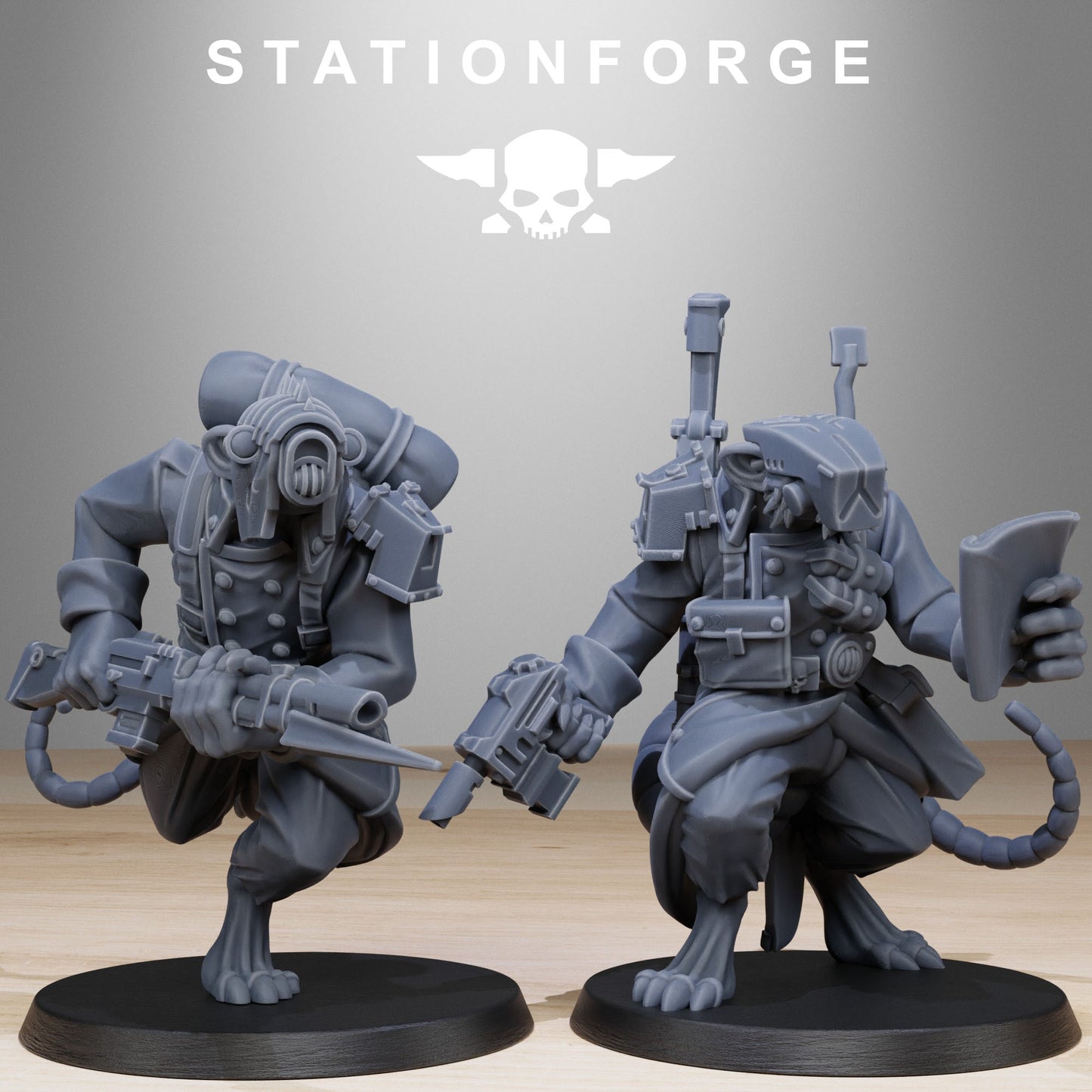 Imperial Soldiers of the Grim Guard x 10, Death Division, Raticus Korps