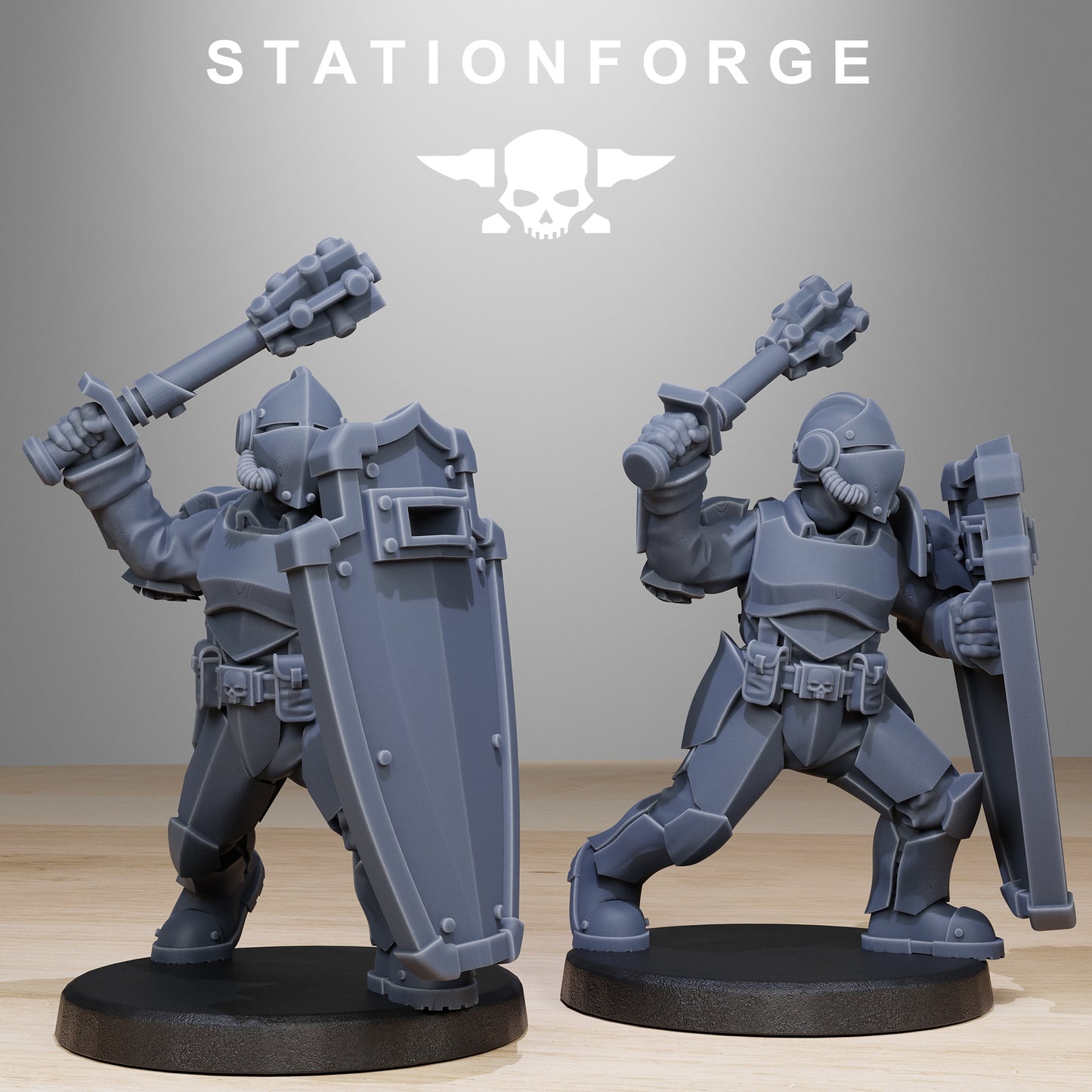 Imperial Soldiers of the Grim Guard x 11, Death Division, Enforcer Korps