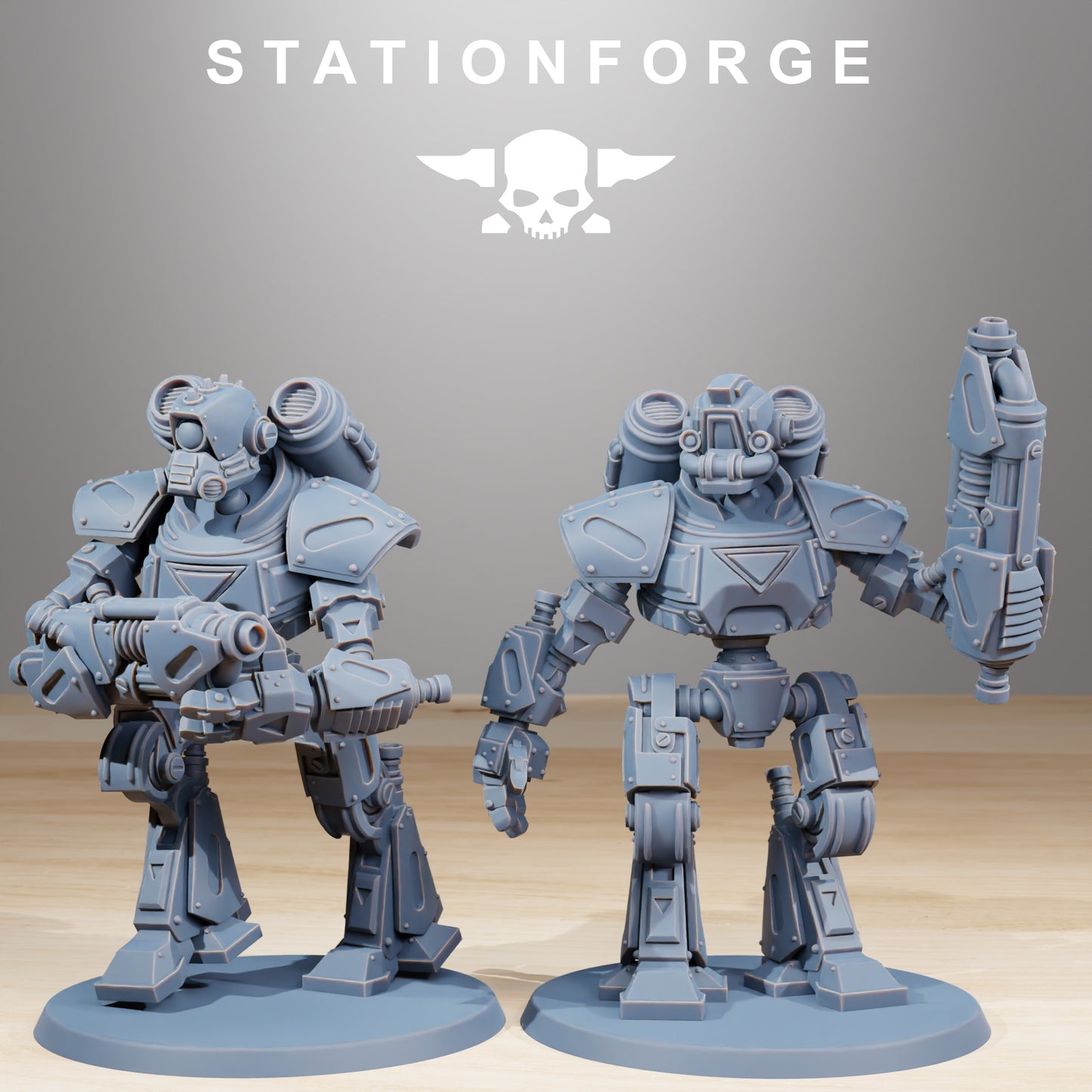 Scavenger Mechanods, Tech Adepts, Mech Vanguard Division