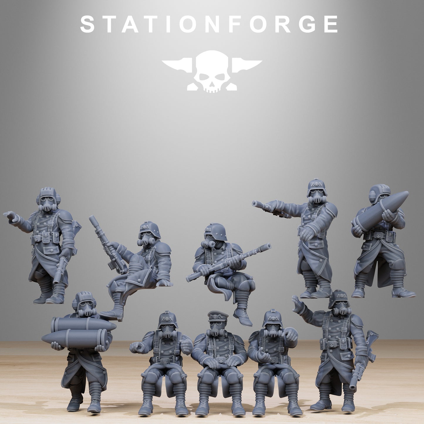 Imperial Soldiers of the Grim Guard, Death Division, Artillery Korps Vehicle