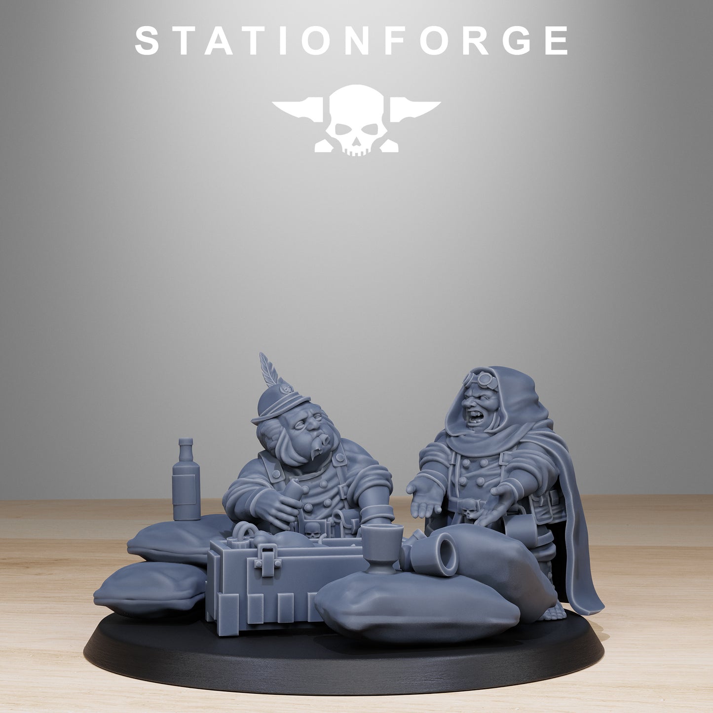 Imperial Stuntys of the Grim Guard x14, Death Division, Trappers Korps