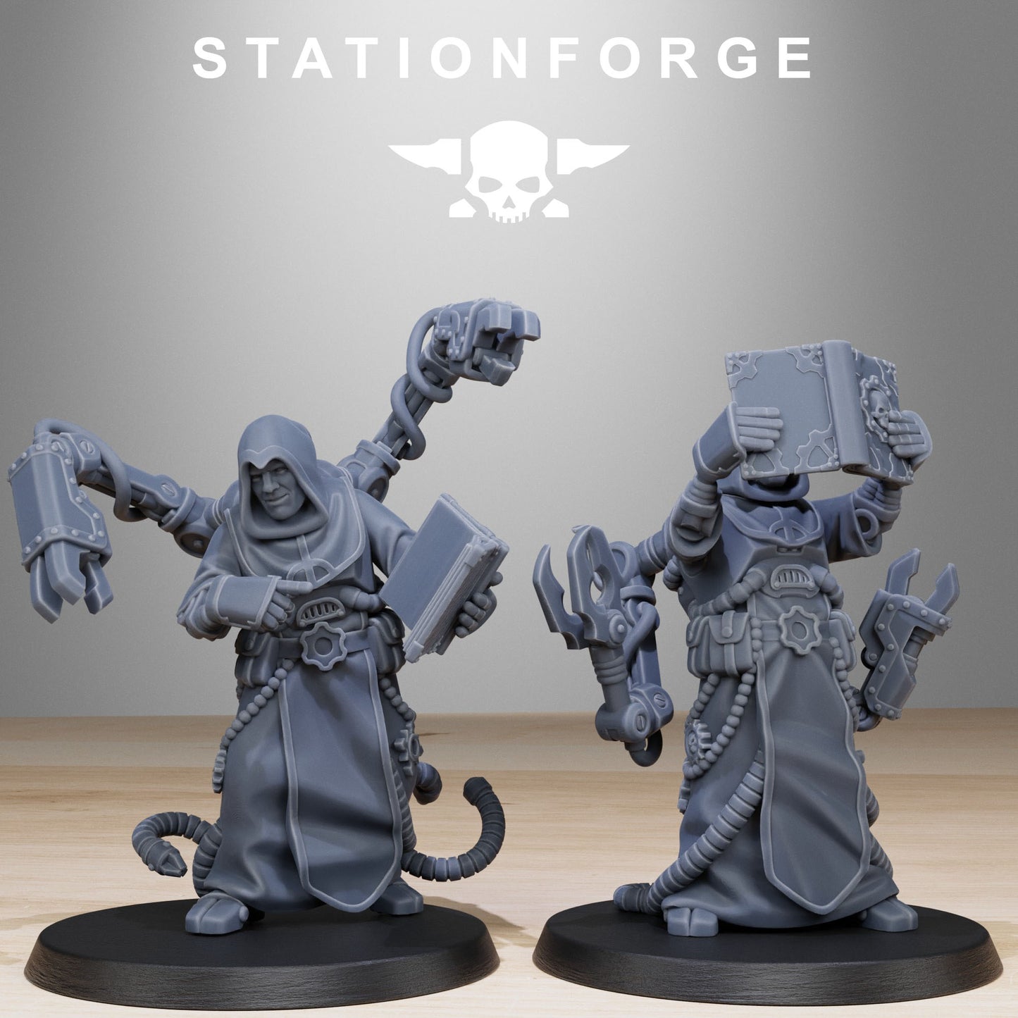 Scavenger Monks x10, Priests, Tech Adepts, Mech Division