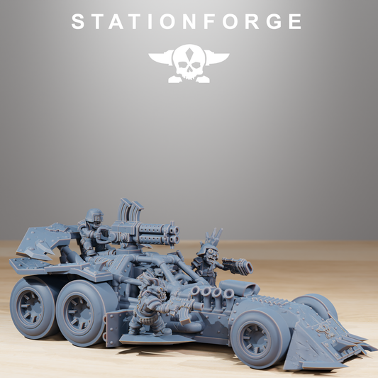 Orkaz Speedsters x3, Orc Trucks, Speed Freaks