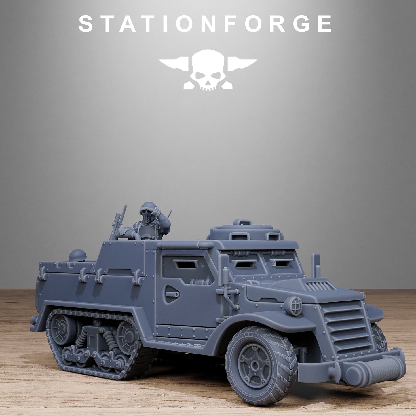 Imperial Half Track Vehicle of the Free Guard, Imperial Division