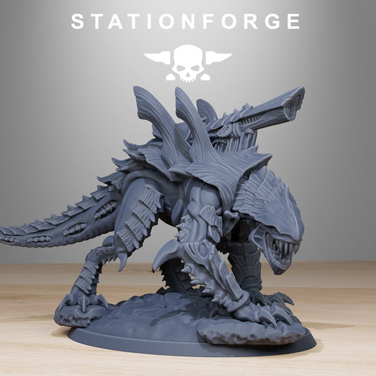 Xenarid Predator, Leviathan Fleet, Hive Monster Shooting Bugs