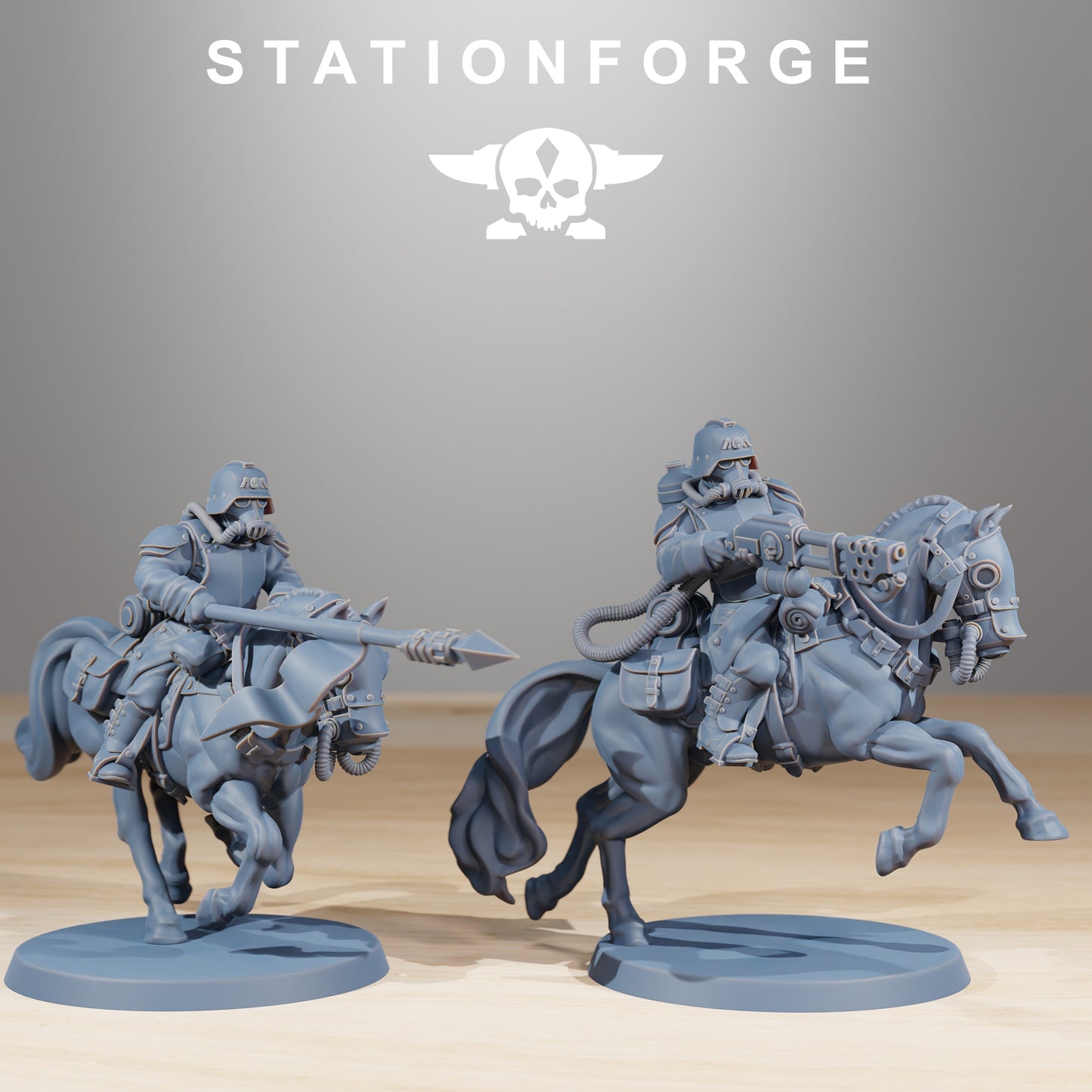 Cavalry Riders of the Grim Guard x 5, Rough Ground Division, Cavalry Korps