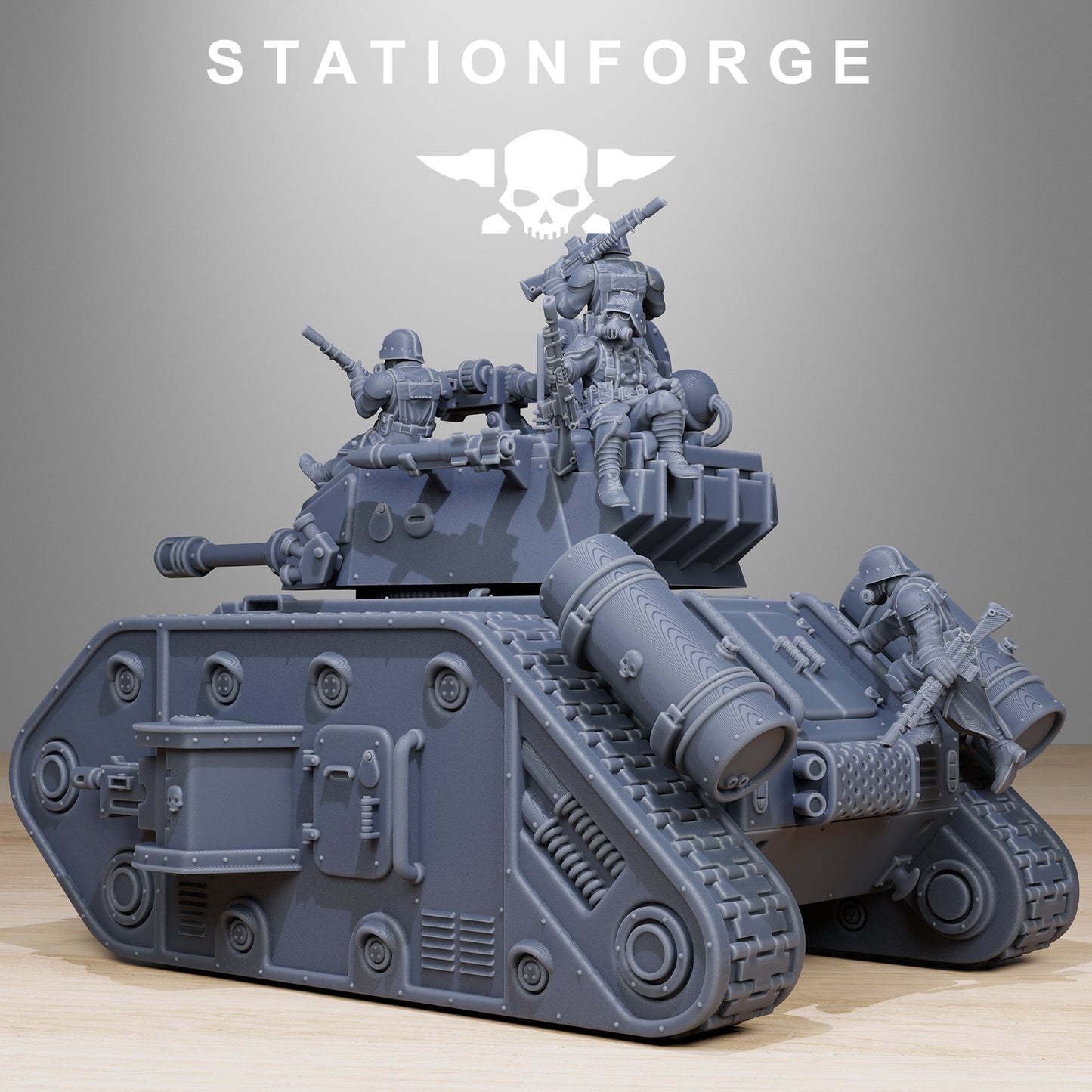 Light Imperial Battle Tank of the Grim Guard 2.0 Death Division, Russ Korps