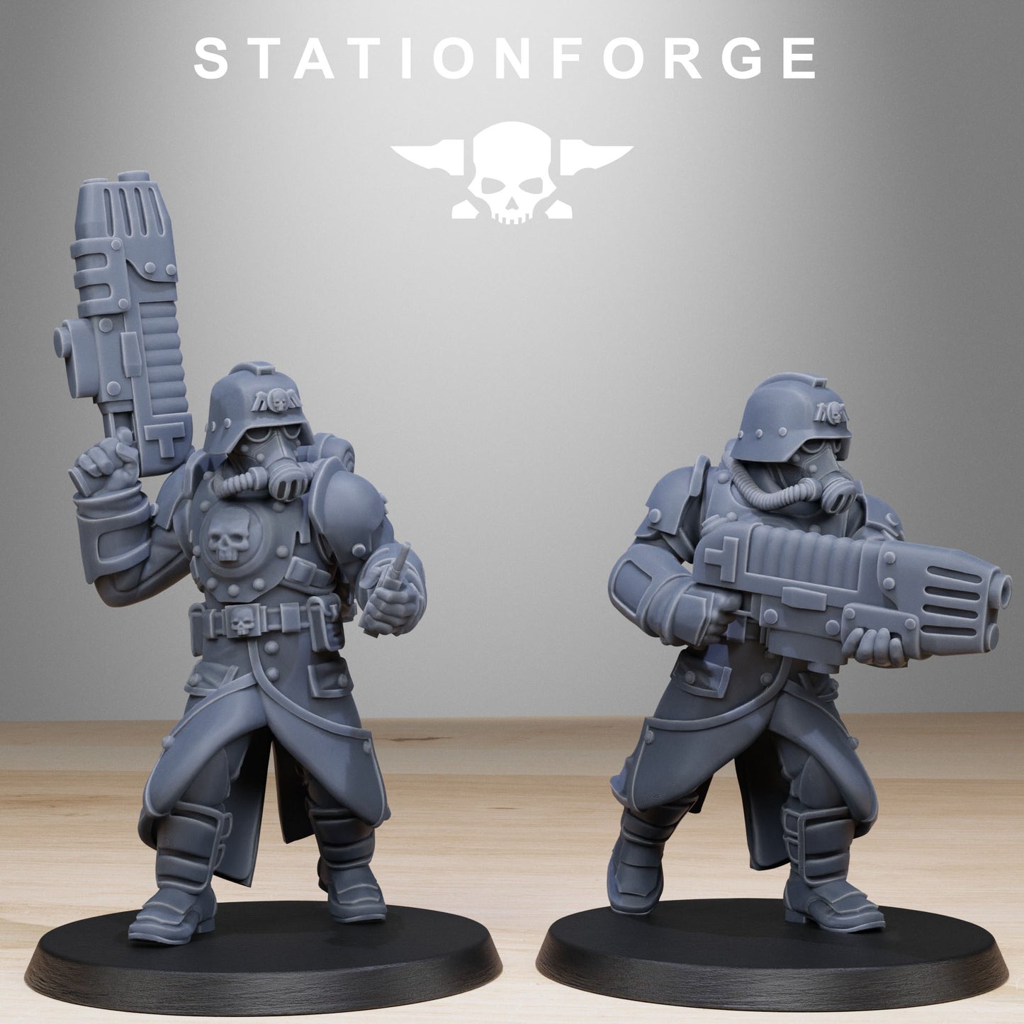 Imperial Soldiers of the Grim Guard x 11, Death Division, Bombardier Korps