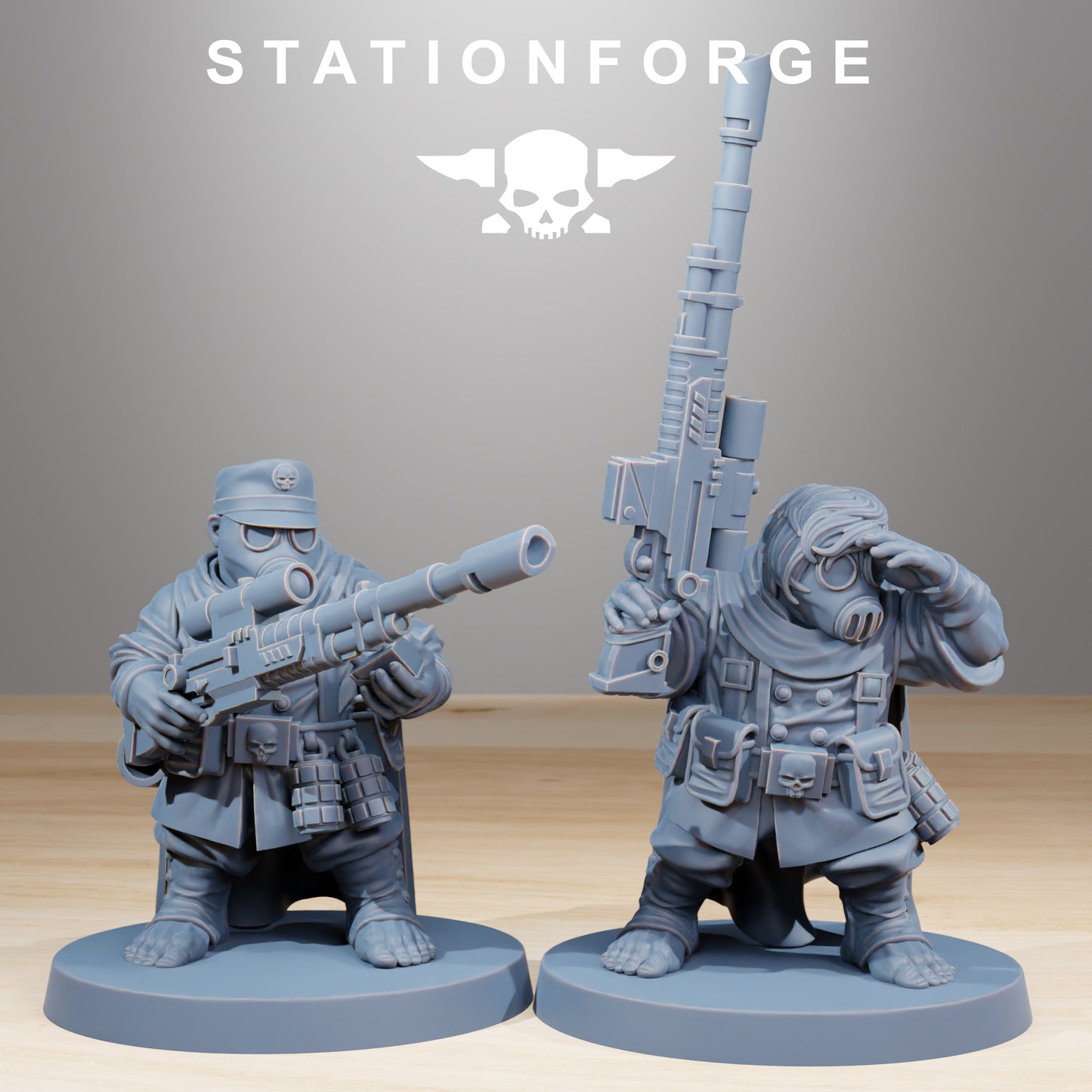 Imperial Stuntys of the Grim Guard x10, Death Division, Snipers Korps
