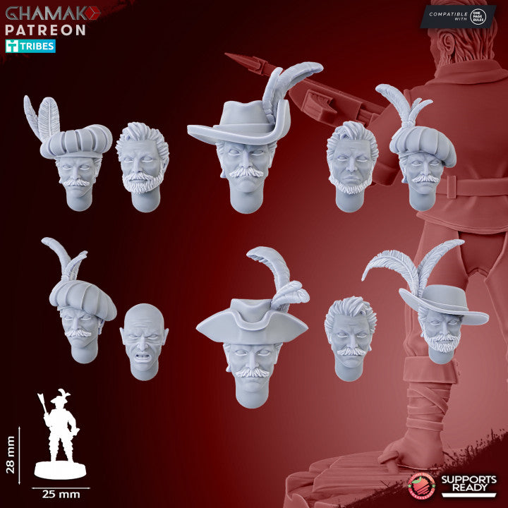 Armies of the Old Empire - Crossbowmen x 10, Infantrymen