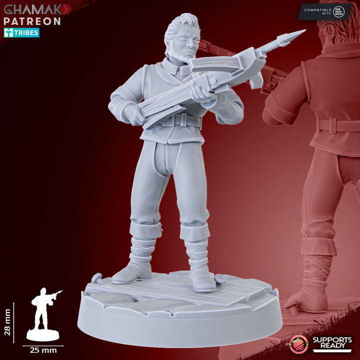 Armies of the Old Empire - Crossbowmen x 10, Infantrymen