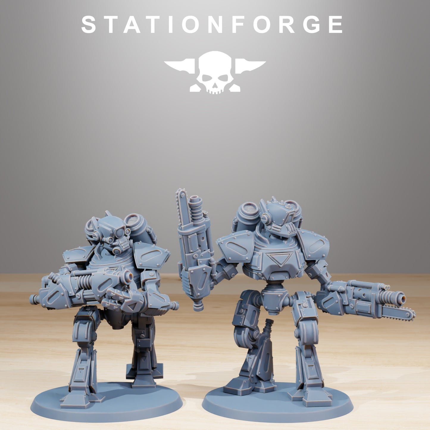 Scavenger Mechanods, Tech Adepts, Mech Vanguard Division