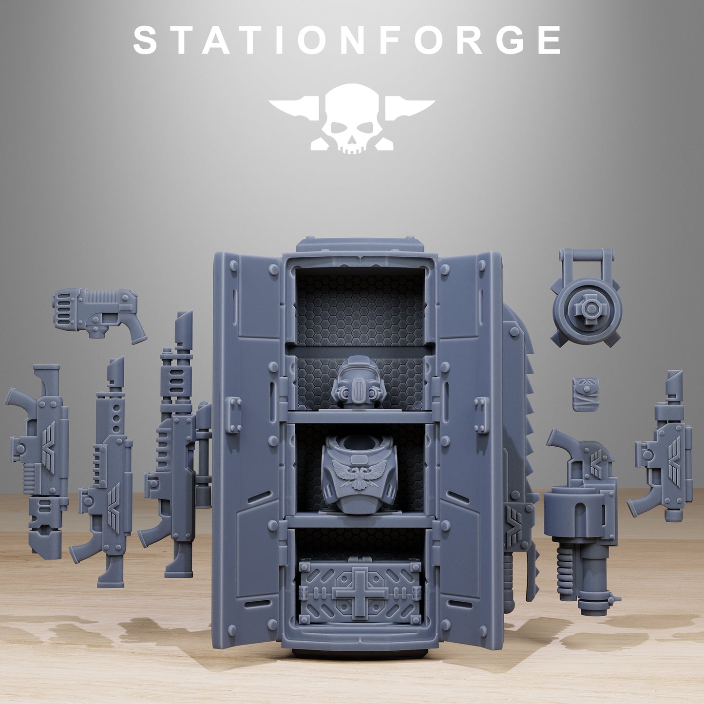 Vaskar Drop Pod, Space Division, Marine Core