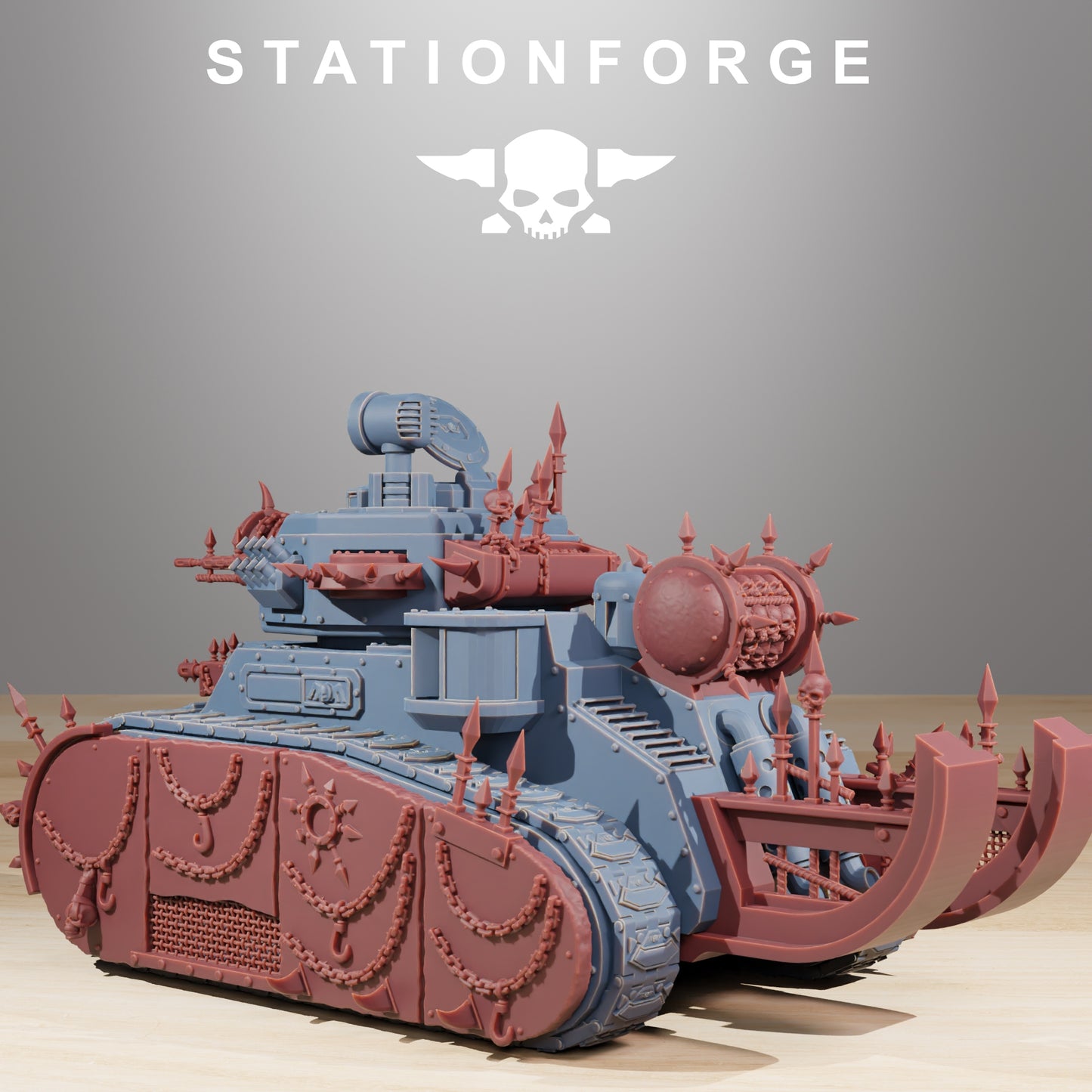 Corrupted Light Imperial Battle Tank, Death Division