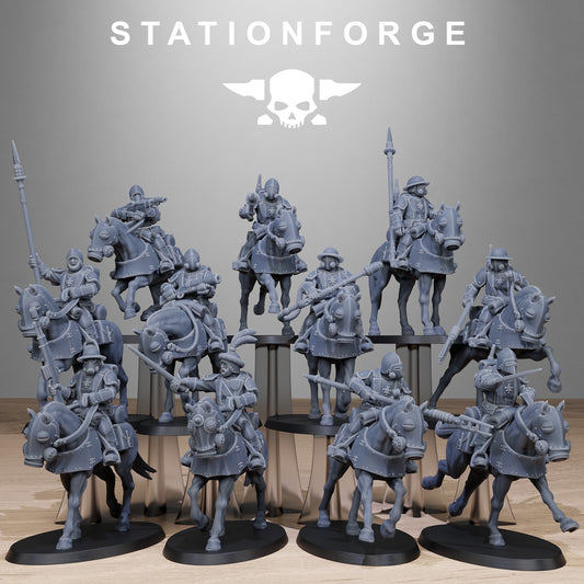 Cavalry Riders of the Royal Guard x10, Rough Ground Division, Cavalry Korps