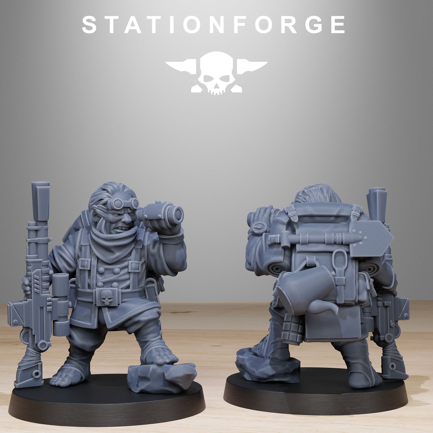Imperial Stuntys of the Grim Guard x14, Death Division, Trappers Korps