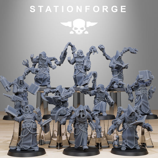 Scavenger Monks x10, Priests, Tech Adepts, Mech Division