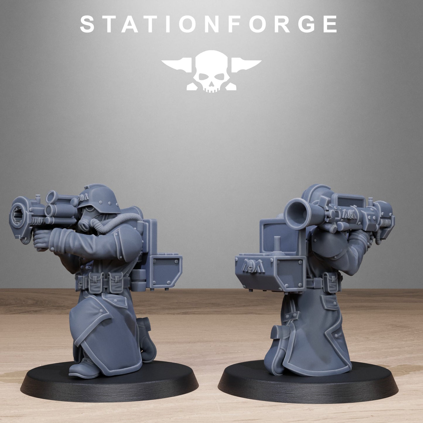 Imperial Soldiers of the Grim Guard, Death Division, Rocketeers Korps x 10