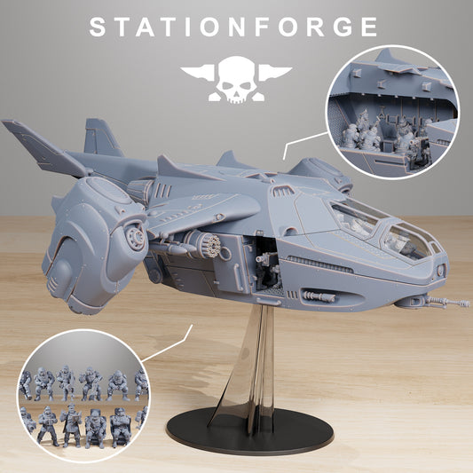 Imperial Airship of the Vaskar, Dropship