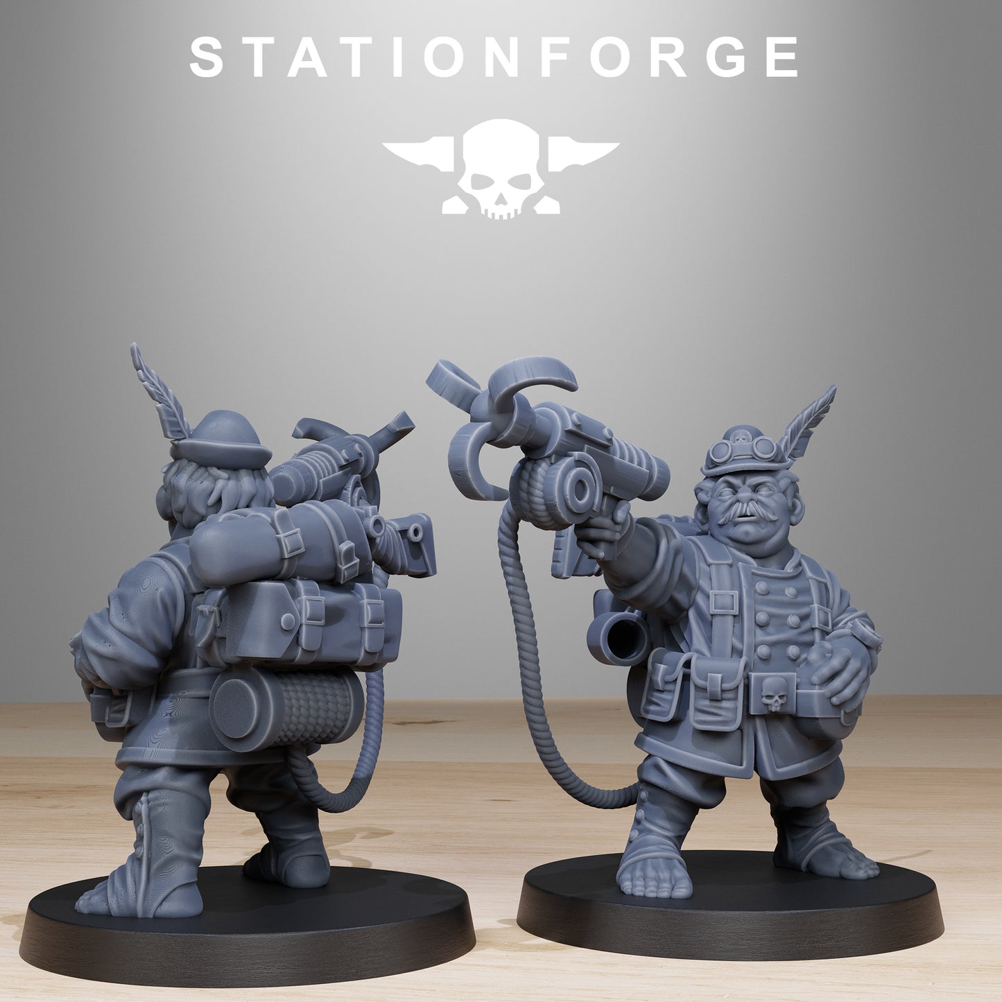 Imperial Stuntys of the Grim Guard x14, Death Division, Trappers Korps