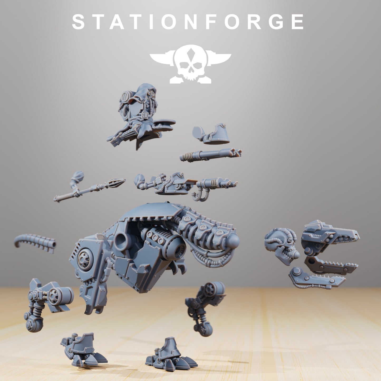 Scavenger Alpha Rider, Tech Adepts, Mech Division