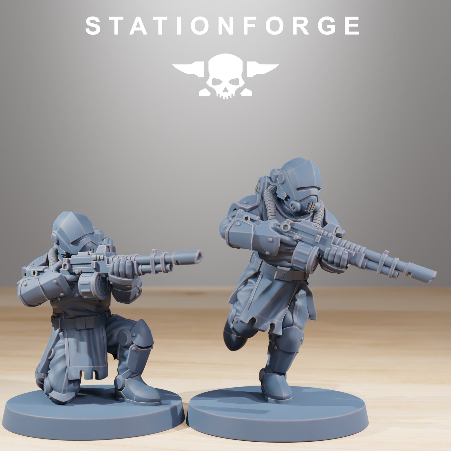 Imperial Soldiers of the Royal Guard x 10, Auxilia Division, Storm Trooper Korp